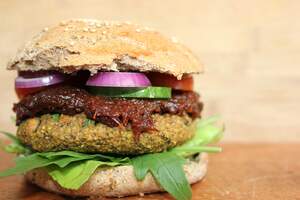 Image for National Veggie Burger Day